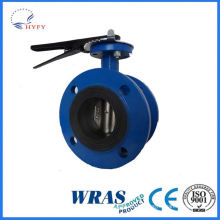 Top quality in different color stainless steel din male/nut butterfly valve